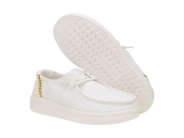 Hey Dude - Wendy Espadrille Woven White - Weiß