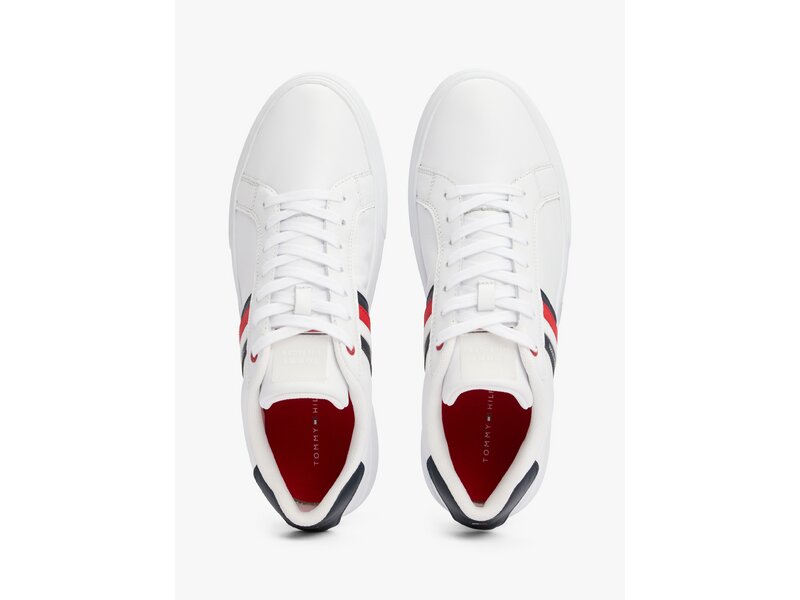 Tommy Hilfiger - ESSENTIAL LEATHER CUPSOLE - Weiß 