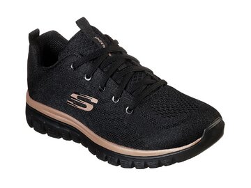 Skechers - GRACEFUL GET CONNECTED - 12615 BKRG - Schwarz