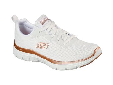 Skechers - FLEX APPEAL 4.0 BRILLIANT VIEW - 149303 WTRG - Weiß