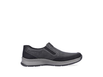 Rieker - Slipper: Namur - Grau