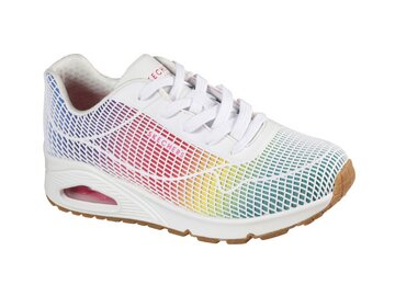 Skechers - UNO EYE CATCHING - 155131 WMLT - Weiß