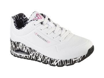 Skechers - UNO LOVING LOVE - 155506 WBK - Weiß