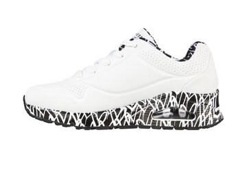 Skechers - UNO LOVING LOVE - 155506 WBK - Weiß