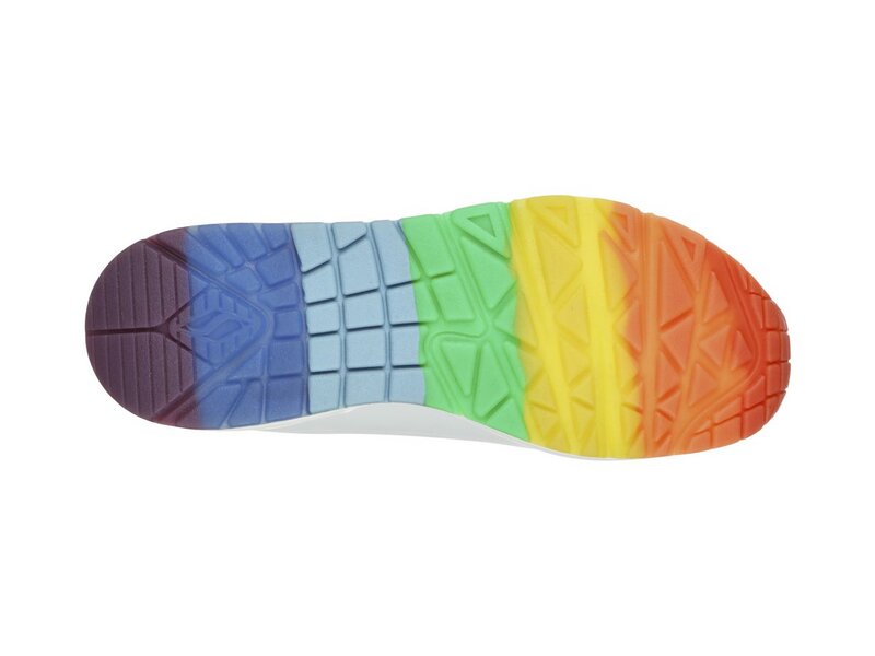 Skechers - UNO RAINBOW PEAKS - 155133 WHT - Weiß 