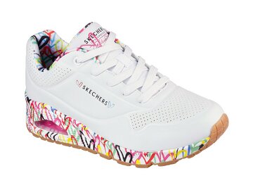 Skechers - UNO LOVING LOVE - 155506 WHT - Weiß