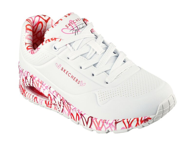 Skechers - UNO LOVING LOVE - 155506 WRPK - Weiß 