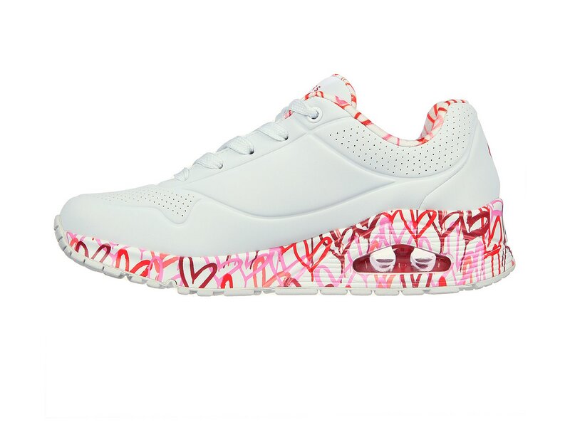 Skechers - UNO LOVING LOVE - 155506 WRPK - Weiß 