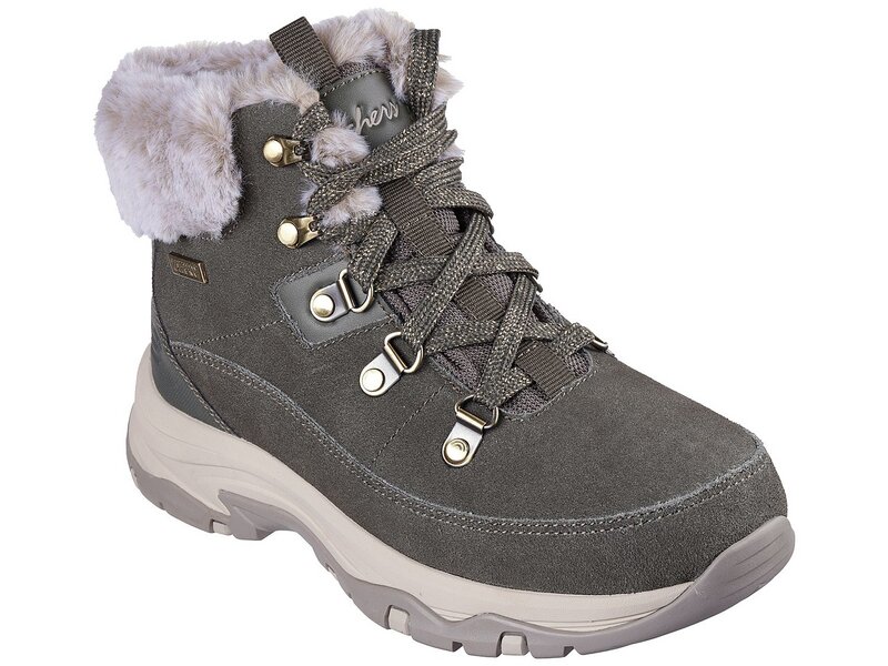 Skechers - TREGO SNOW WORRIES - 167882 OLV - Grün 