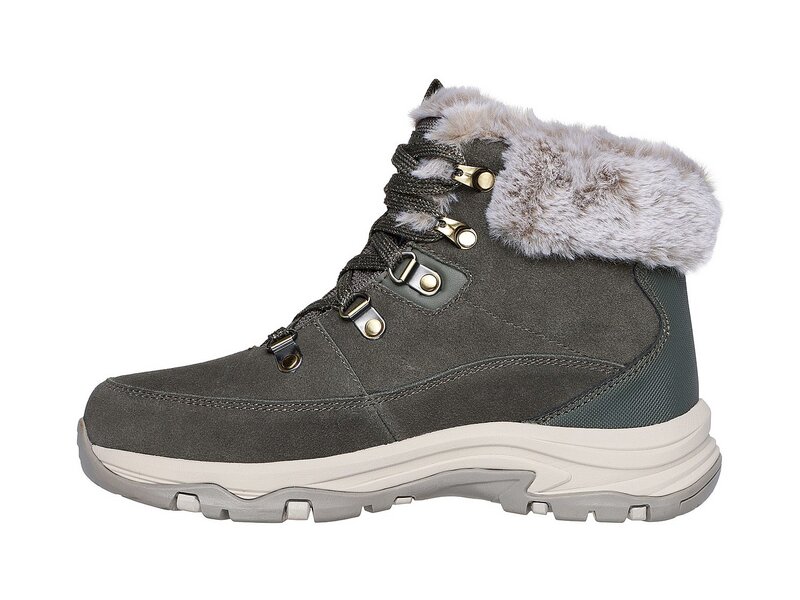 Skechers - TREGO SNOW WORRIES - 167882 OLV - Grün 