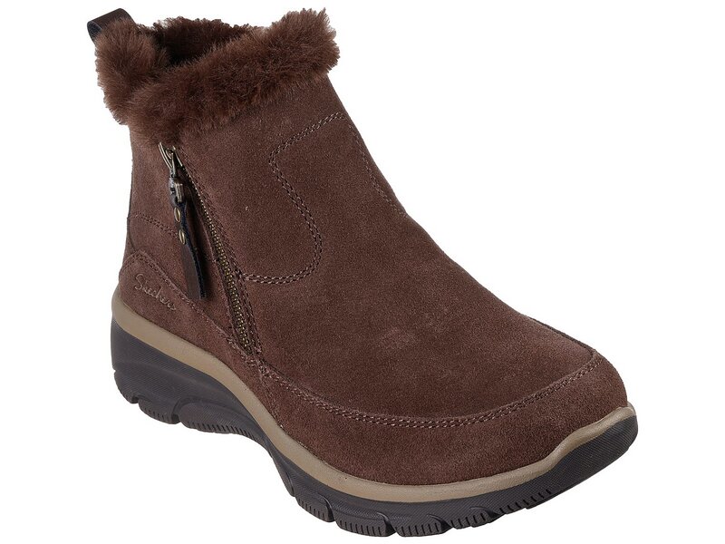 Skechers - EASY GOING COOL ZIP! - 167862 CHOC - Braun 