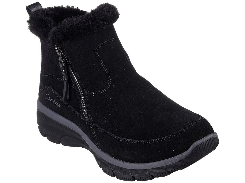 Skechers - EASY GOING COOL ZIP! - 167862 BLK - Schwarz 