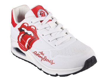 Skechers - UNO ROLLING STONES SINGLE! - 177965 WRD - Weiß