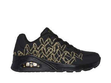 Skechers - UNO GOLDEN HEART - 177975 BKGD - Schwarz