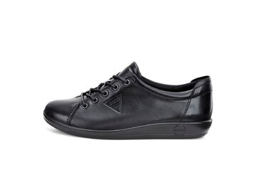 Ecco - Soft 2.0 W Lace Up Lea - 20650356723 - Schwarz