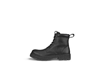 Ecco - Schnürstiefel: GRAINER M - Schwarz