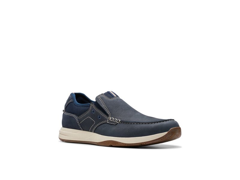 Clarks - Sailview Step - 261769767 - Navy Nubuck 