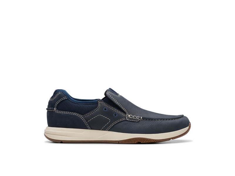 Clarks - Sailview Step - 261769767 - Navy Nubuck 