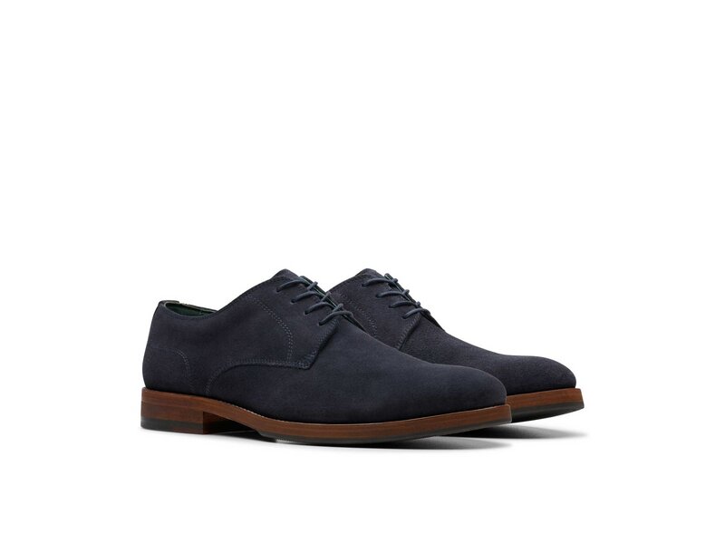 Clarks - CraftJames Tie - 261789817 - Blau 