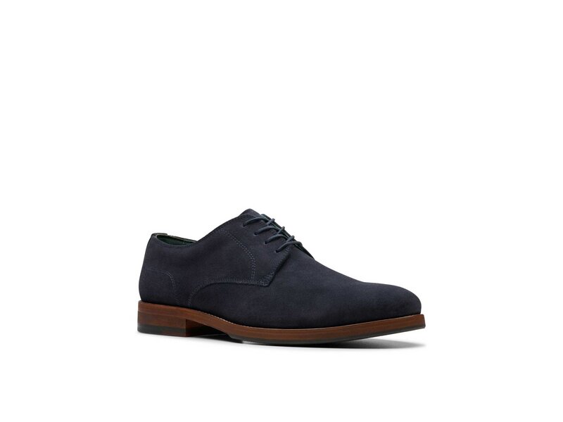 Clarks - CraftJames Tie - 261789817 - Blau 