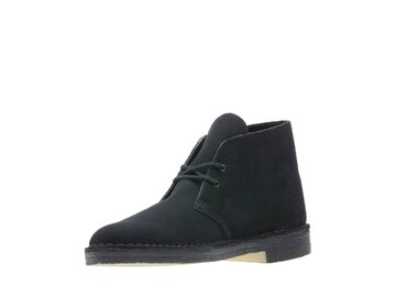 Clarks - Desert Boot - 261554807 - Black Sde