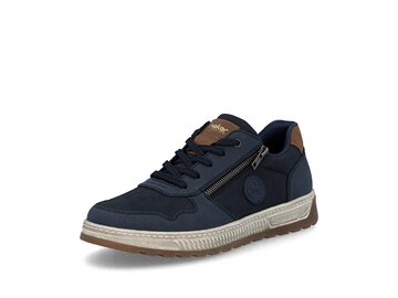 Rieker - Schnürhalbschuh: Balti - Blau