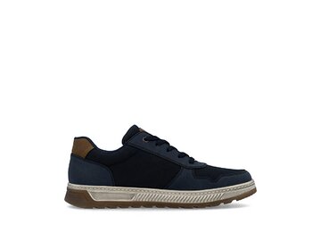 Rieker - Schnürhalbschuh: Balti - Blau