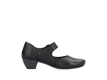 Rieker - Pumps: Lugano/Softlack - Schwarz