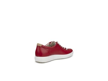 Ecco - Soft 7 W Lace Up Lea - 43000301466 - Rot