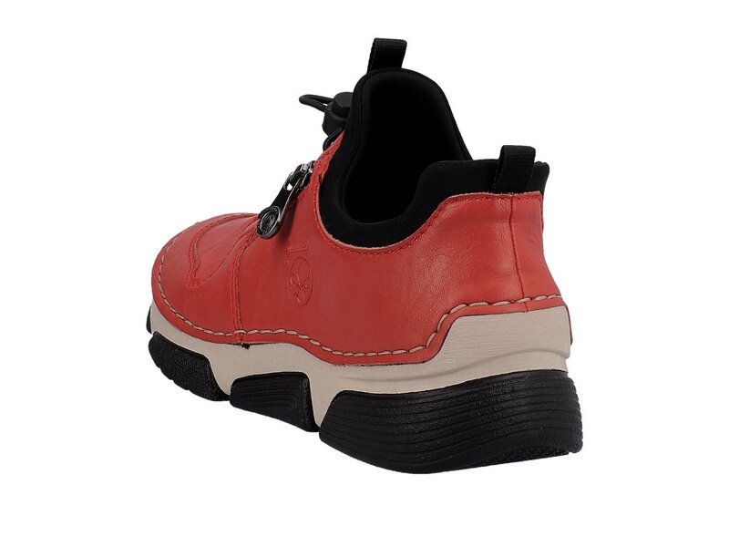 Rieker - DA-Halbschuhe - 45951-33 - Rot 