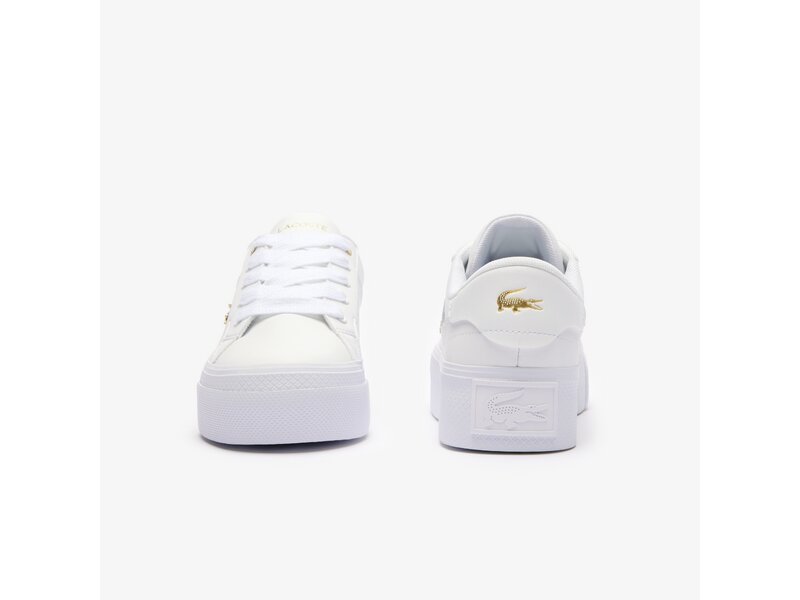 Lacoste - Vulcanized Sneakers Ziane Platform 124 2 CFA - 47CFA0005_216 - Weiß 