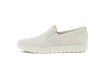 Ecco - Soft 7 W Slip-On Lea - 47049359529 - Weiß