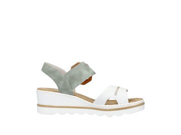 Rieker - 67476-81 - Weiss/Mint/Weiss