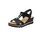 Rieker - 67498-00 - Schwarz/Black/Lightgold 