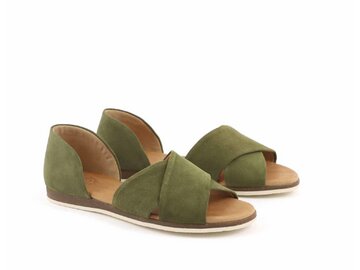 Apple of Eden - CHIUSI 49 - Flat Sandal - Khaki