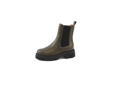 Apple of Eden - Chunky Chelsea Boot - CONNY 49 KHAKI - Grün