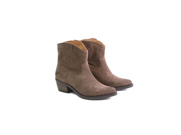 Apple of Eden - Western Ankle Boot - ENOLA 60 CARIBOU - Beige