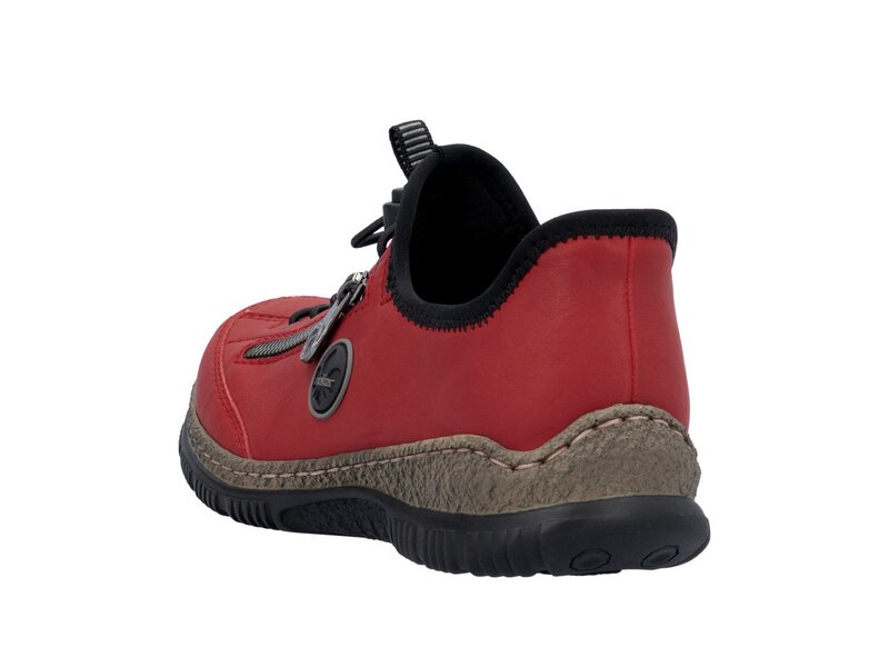 Rieker - DA-Halbschuhe - N3267-33 - Rot 