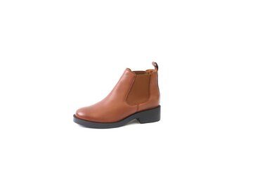 Apple of Eden - Classic Chelsea Boot - SIMONE 10 COGNAC - Braun