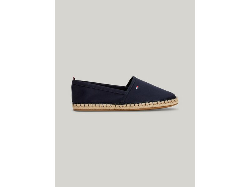 Tommy Hilfiger - Basic Tommy Flat Espadrille - FW0FW06497/DW6 - Space Blue 