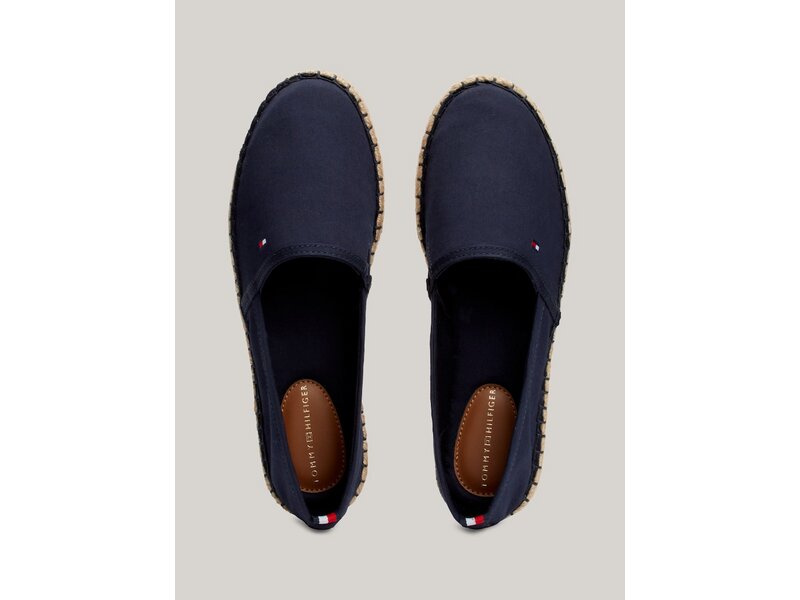 Tommy Hilfiger - Basic Tommy Flat Espadrille - FW0FW06497/DW6 - Space Blue 