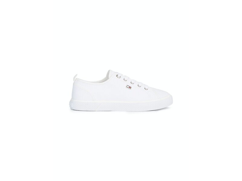 Tommy Hilfiger - Vulc Canvas Sneaker - FW0FW08063/YBS - White 