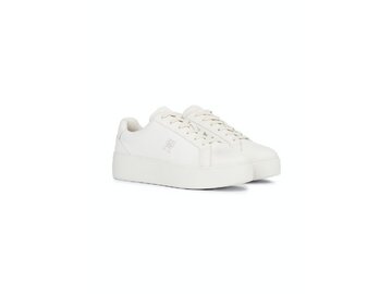 Tommy Hilfiger - Platform Court Sneaker Nubuck - FW0FW07912/YBL - Ecru