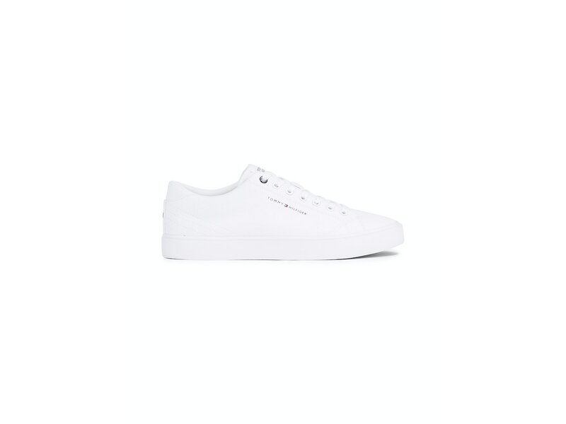 Tommy Hilfiger - Th Hi Vulc Low Canvas - FM0FM04882/YBS - White 