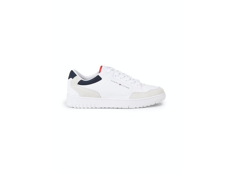 Tommy Hilfiger - Th Basket Core Lth Mix Ess - FM0FM05058/YBS - White 