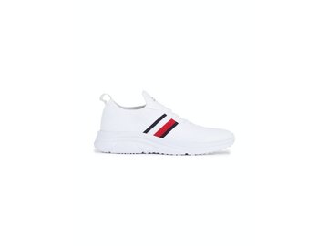 Tommy Hilfiger - Modern Runner Knit Stripes Ess - FM0FM04798/YBS - White