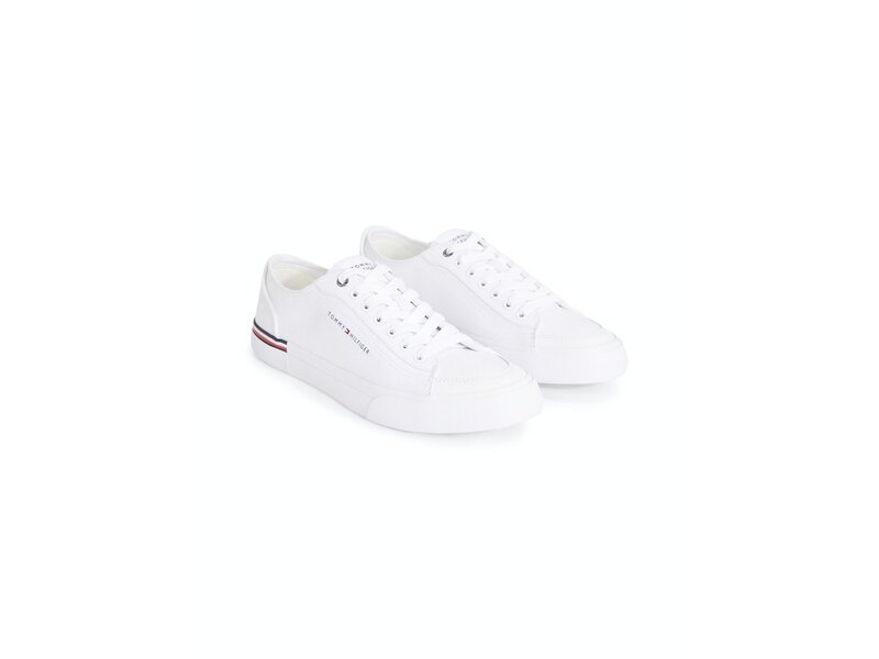 Tommy Hilfiger - Corporate Vulc Canvas - FM0FM04954/YBS - White 