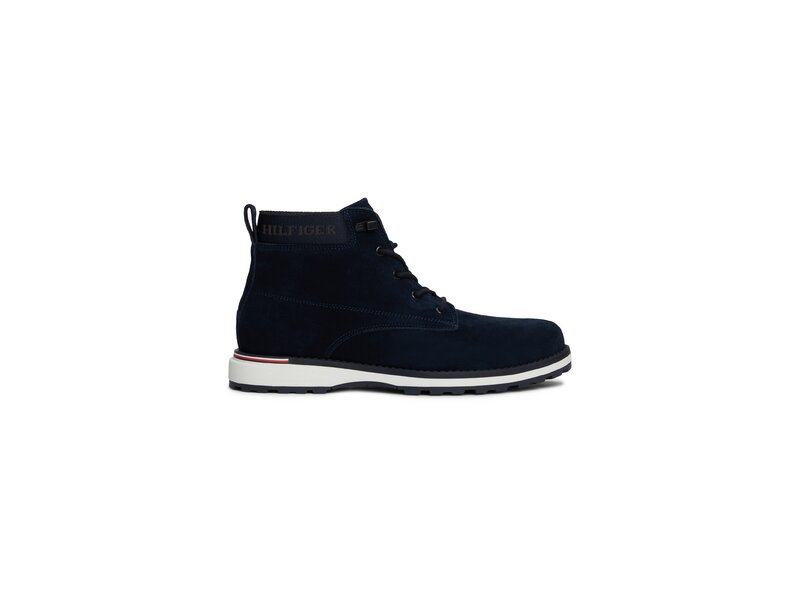 Tommy Hilfiger-CORPORATE OUTDOOR SUEDE BOOT-Blau 