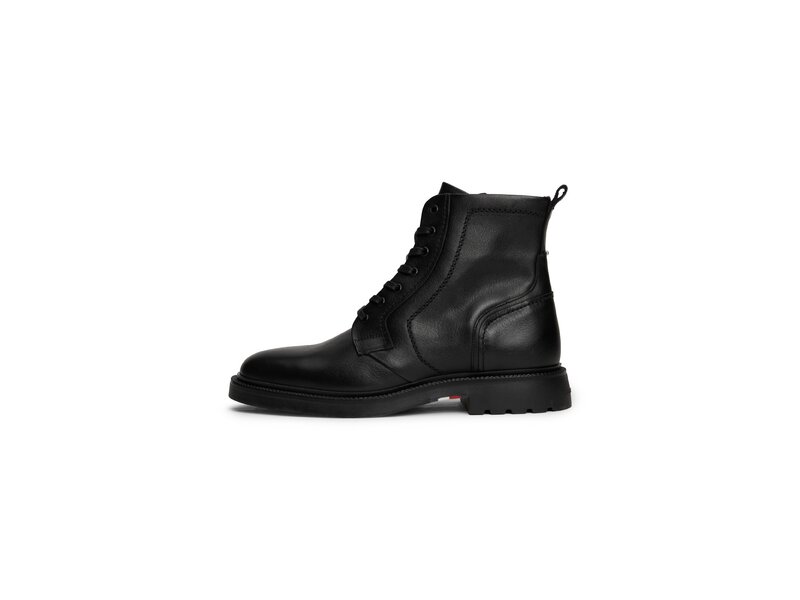 Tommy Hilfiger-HILFIGER COMFORT LWT LTH BOOT-Schwarz 