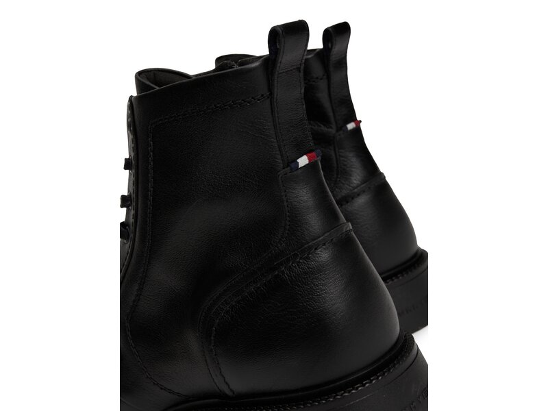 Tommy Hilfiger-HILFIGER COMFORT LWT LTH BOOT-Schwarz 